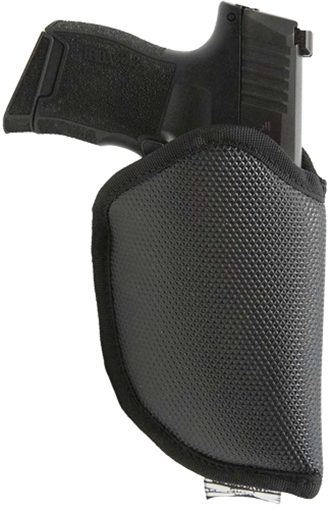 Picture of Blackhawk TecGrip IWB Size 01 Black Nylon Waistband Compatible w/Glock 42/Colt Mustang/Sig P365/938/Walther PPK/PPKS Ambidextrous 40LP01BK