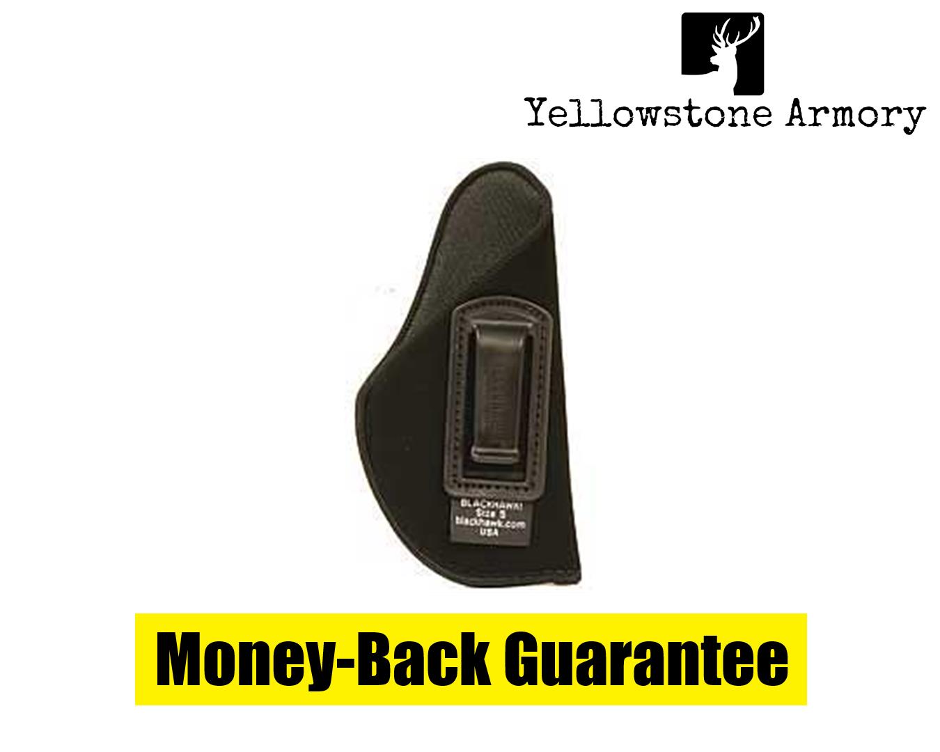 Blackhawk Fondina Da Porta Interna Inside-the-Pants | Ultrasottile In Nylon Laminato | Per Revolver Small/Medium
