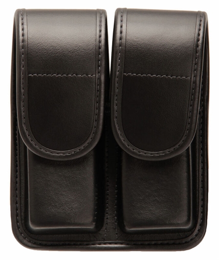 Picture of BLACKHAWK MOLDED DOUBLE MAG POUCH GLOCK 21 PLAIN BLACK 44A002PL