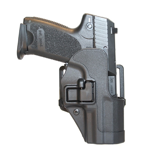 Picture of BLACKHAWK SIG PRO 2022 MATTE BLK LH CQC HOLSTER/SERPA 12/CN BLA410508BKL 410508BK-L