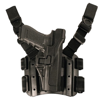 Picture of Blackhawk! SERPA Level 3 Tactical Holster Mt-R Ber 92/96/M9/ M9A1(Not Elite/Brig/92A1/96A1) 430604BK-R