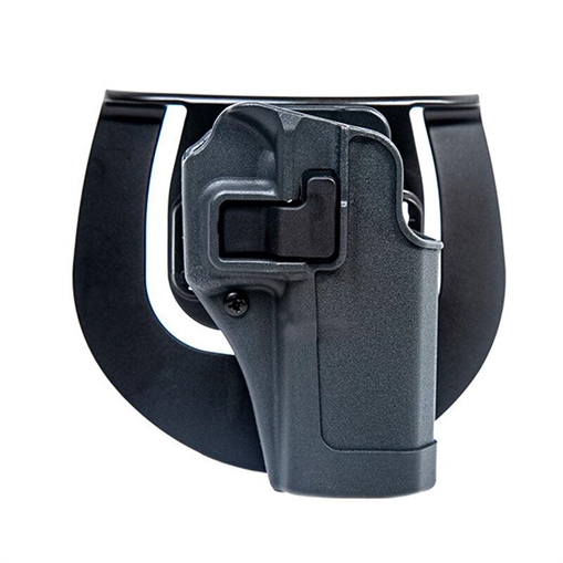 Picture of Blackhawk Serpa CQC Sportster OWB Size 25 Gun Metal Gray Polymer Paddle Fits S&W M&P 9/40 & Sigma (not Core) Right Hand 413525BKR