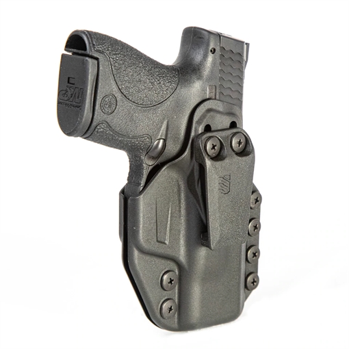 Picture of Blackhawk Stache IWB Size 68 Black Polymer Belt Clip Compatible w/Glock 43/43X Springfield Hellcat Ambidextrous 416068BK