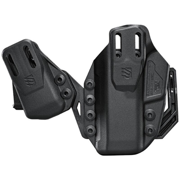 Picture of Blackhawk Stache Premium Holster Kit IWB Black Polymer Belt Clip Fits FN 509 Ambidextrous 416186BK