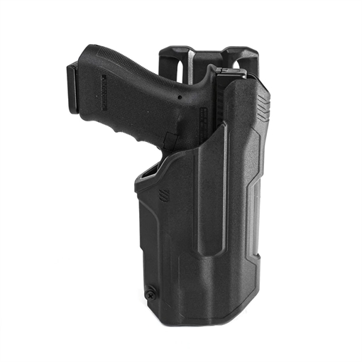 Picture of BLACKHAWK! T-Series L2D LB Black RDS Glock 17/19/22/23/31/32/45/47 w/TLR 1/2 RH Box 44NB00BKR