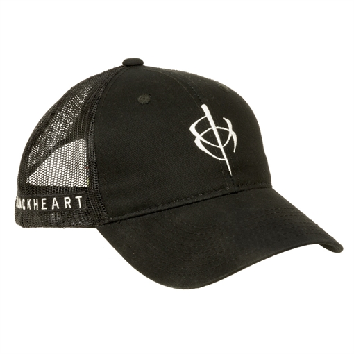Picture of BlackHeart BlackHeart Mesh Hat Black One Size 13064