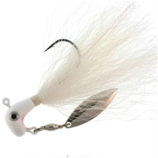 Picture of BLAKEMORE BUCKTAIL PRO WHT/WHT/WHT 3/8 1P BP-38-502
