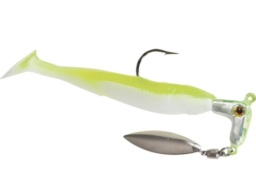 Picture of BLAKEMORE RR RANDY'S SWIM'N RUNNER 3/8OZ LEMON SHAD/WHITE RHSR-38-501