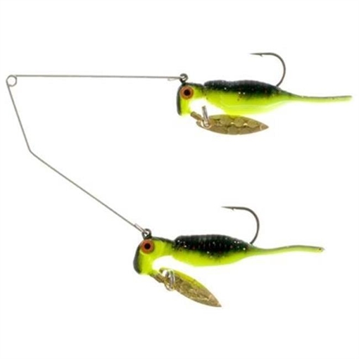 Picture of BLAKEMORE ROAD RUNNER REALITY SHAD BUFFET RIG 3/16OZ BLK/CHART RBB15-030