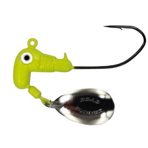 Picture of BLAKEMORE RUNNER SICKLE HOOK HEADS 6PK 2/0 HK CHARTRUESE 1/8 S143-012