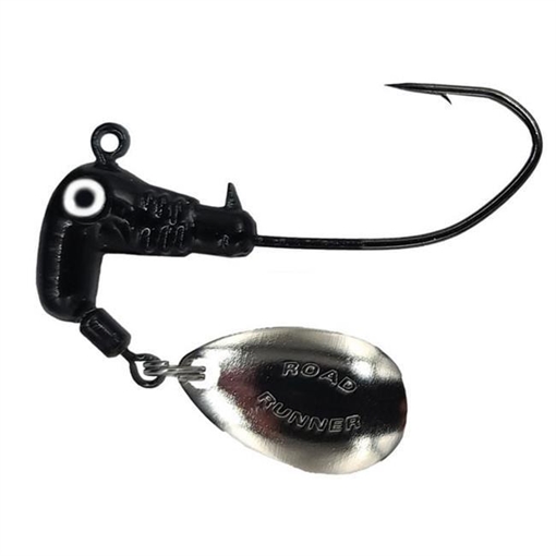 Picture of BLAKEMORE RUNNER SICKLE HOOK HEADS 6PK 1/0 HK BLACK 1/16 S142-004