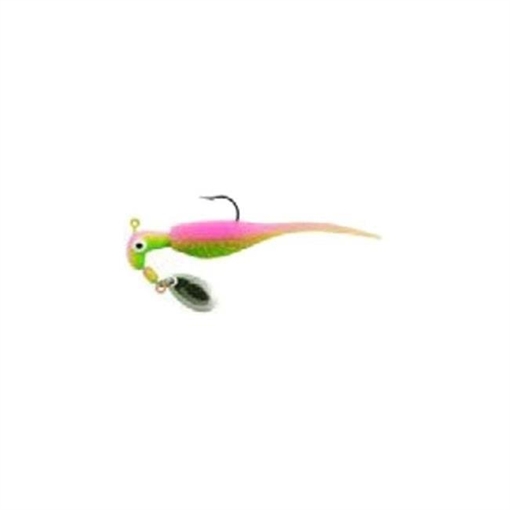 Picture of BLAKEMORE SLAB RUNNERS W BABY SHAD 1/8 #1 HK ELECTRIC CHICKEN SR3-219