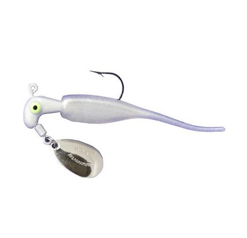 Picture of BLAKEMORE SLAB RUNNERS W BABY SHAD 1/8 #1 HK PEARL WHITE SR3-65