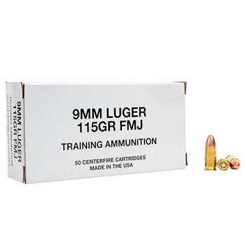 Picture of Cci 9MM LUGER 115GR FULL METAL JACKET 50/BOX 95000