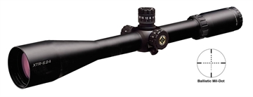 Picture of BLEMISHED Burris 6-24x50 XTR Xtreme Tactical Rifle Scope Ballistic 14X Mil-Dot Reticle Matte 201934B