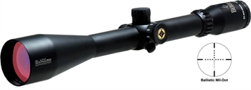 Picture of BLEMISHED Burris 8-32x50 Black Diamond Rifle Scope Ballistic Mil-Dot Matte Side PA Target Knobs 200943B
