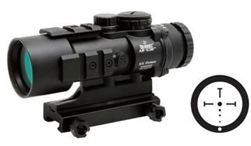 Picture of BLEMISHED Burris AR-536 Prism Sight with Picatinny Mount - 5x 36mm 20' FOV Ballistic CQ 5.56 Reticle Matte 300210-B
