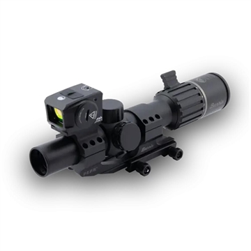 Picture of BLEMISHED Burris RT-6 Rifle Scope FastFire E Red Dot Sight Tactical Kit 1-6x24 30mm SFP Ballistic 5X Illum Black 200576-B
