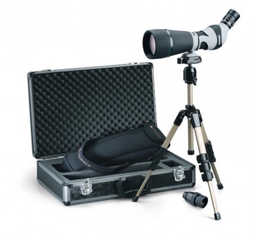 Picture of BLEMISHED Leupold Kenai 30x 25-60x80mm HD Angled Spotting Scope Kit - Gray/Black 119039