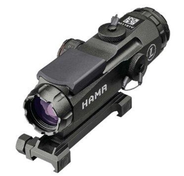 Picture of BLEMISHED Leupold Mark 4 HAMR Rifle Scope (Incl. Flat Top Mount) - 4x24mm CM-R2 Illum. Reticle Matte 110995B