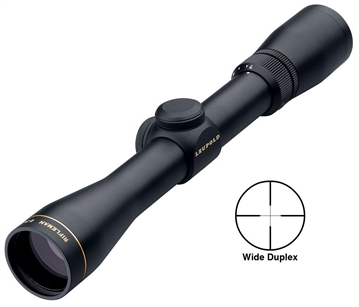 Picture of BLEMISHED Leupold Rifleman Rifle Scope - 2-7x33mm Wide Duplex Reticle 43.2-17.3' FOV 4.2-3.7" ER Matte 56150B