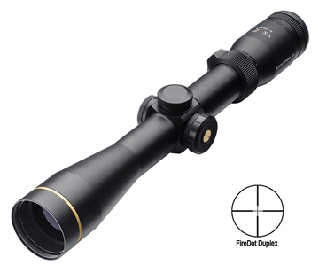 Picture of BLEMISHED Leupold VX-R Rifle Scope - 4-12x40mm CDS Illum. FireDot Duplex 21.5-10' 4.9-3.7" Matte 111238B