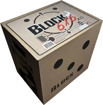 Picture of BLOCK TARGETS TARGETS 6X6 XD TARGET 6-SIDED BROADHEAD RATED B56750