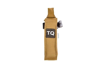 Picture of Blue Force Gear Tourniquet NOW! Pouch MOLLE Mounted Helium Whisper Empty Coyote Brown HW-TQH-TNOW-EMPTY-CB