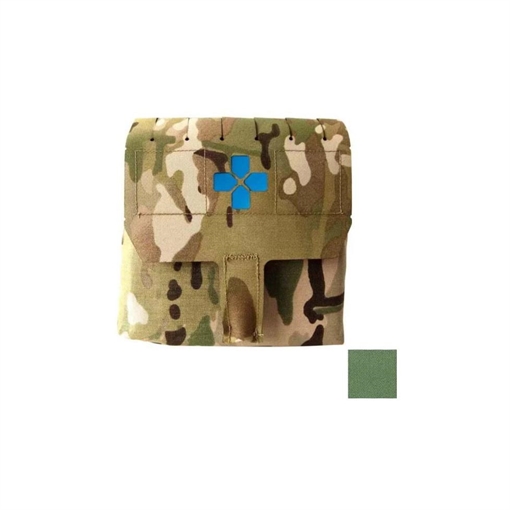 Picture of Blue Force Gear Trauma Kit NOW! Large PRO Supplies OD Green HW-TKN-LARGE-PRO-OD
