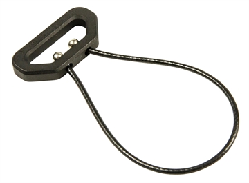 Picture of Blue Force Gear Universal Wire Loop Anodized Black 6061-T6 Aluminum 3.25" UWL325BK