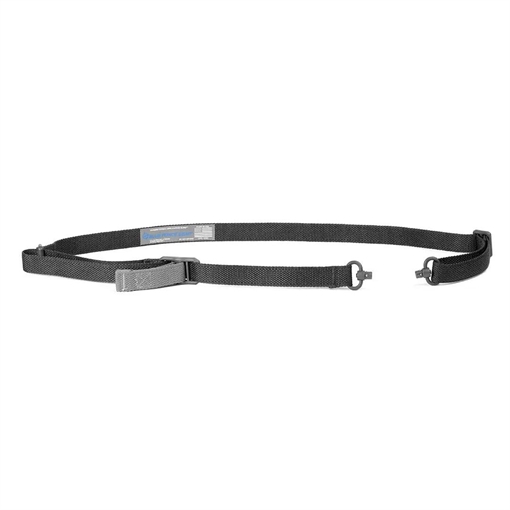Picture of Blue Force Gear Vickers ONE Sling, 2-Point Combat Sling, Push Button Swivels, 54" with Adjuster Tightened, Black, 1" Webbing VCAS-PB-100-AA-BK