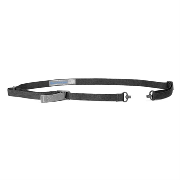 Picture of Blue Force Gear Vickers ONE Sling, 2-Point Combat Sling, Push Button Swivels, 54" with Adjuster Tightened, Black, 1" Webbing VCAS-PB-100-AA-BK