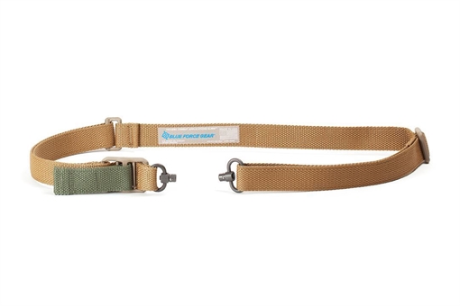 Picture of Blue Force Gear Vickers Push Button Sling Nylon Hardware w/ Push Button Swivels BFG-VCAS-PB-125-AA