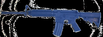 Picture of Blue Training Guns By Rings M4 Flat Top Closed FSM4FTRCS