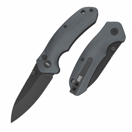 Picture of BNB Knives Button Lock Raven Knife (Gravity Grey) BNB2024