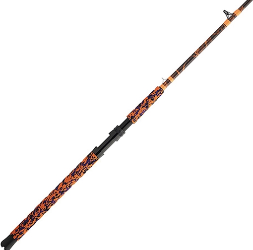 Picture of BNM MOSSY OAK BLACKLIGHT CATFISH ROD 7' 1PC CAST ORANGE MBO70C