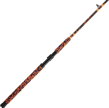 Picture of BNM MOSSY OAK BLACKLIGHT CATFISH ROD 7' 1PC CAST ORANGE MBO70C