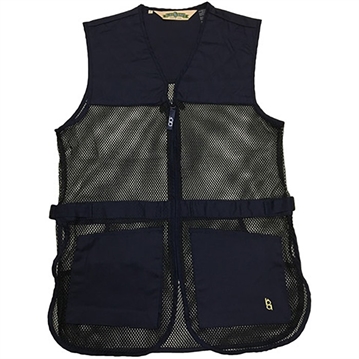 Picture of Bob Allen Full Mesh Dual Pad Shooting Vest Navy Blue L 21449