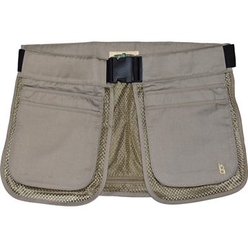 Picture of Bob Allen Half Mesh Shooting Apron Khaki OSFM 29522