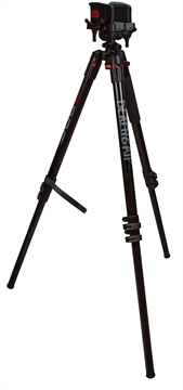 Picture of BOG Deathgrip Tripod, Aluminum Construction, Matte Finish, Black, Includes Adjustable Deathgrip Clamp 1099442