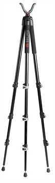 Picture of Bog-Pod Folding Tripod Adrenaline made of Black Finish Aluminum with Foam Grip, Rubber Feet, 360 Degree Pan, 25 Degree Cant & 16-72" Vertical Adjustment 1100482