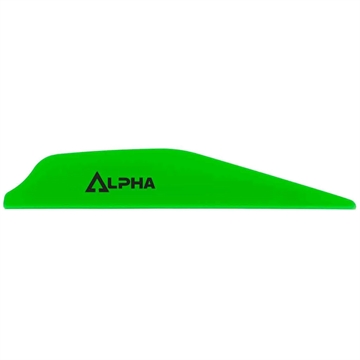 Picture of Bohning Bohning Alpha Vanes Neon Green 100 pk. 101062NG28