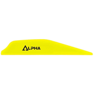 Picture of Bohning Bohning Alpha Vanes Neon Yellow 100 pk. 101062NY28