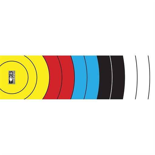 Picture of Bohning Bohning Arrow Wraps Target Face 4 in. Small 13 pk. 501002TGT