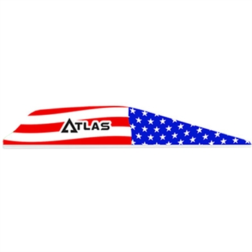 Picture of Bohning Bohning Atlas Vanes American Flag 100 pk. 101072AF28