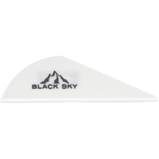 Picture of Bohning Bohning Black Sky Vane 2 in. White 100 pk. 10902WH2