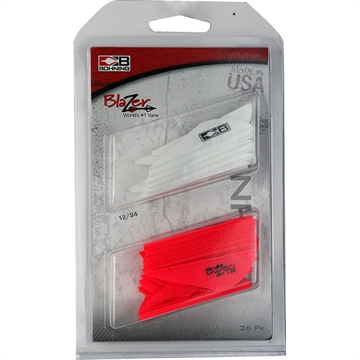 Picture of Bohning Bohning Blazer Vane Combo White/Hot Pink 36 pk. 101050WH/HP