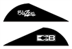 Picture of BOHNING BLAZER VANES 2" SOLID BLACK 36PK 10831BK2