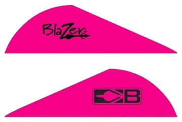 Picture of BOHNING BLAZER VANES 2" SOLID HOT PINK 36PK 10831HP2