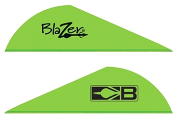 Picture of BOHNING BLAZER VANES 2" SOLID NEON GREEN 36PK 10831NG2